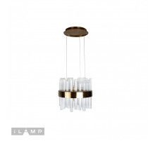 Подвесная люстра iLamp Art 6120-400 GD
