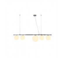 Подвесная люстра Lumina Deco Baristica LDP 6012-5 CHR+WT