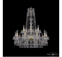 Подвесная люстра Bohemia Ivele Crystal 1409/10+5/240/h-77 G