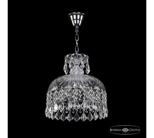 Подвесная люстра Bohemia Ivele Crystal 14781/30 Ni Leafs Подвесная люстра Bohemia Ivele Crystal 14781/30 Ni Leafs