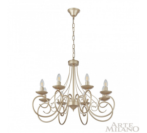 Подвесная люстра Arte Milano 349159/8 CG Подвесная люстра Arte Milano 349159/8 CG
