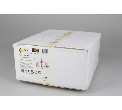 Подвесная люстра Omnilux Mozatte OML-72403-05 Подвесная люстра Omnilux Mozatte OML-72403-05