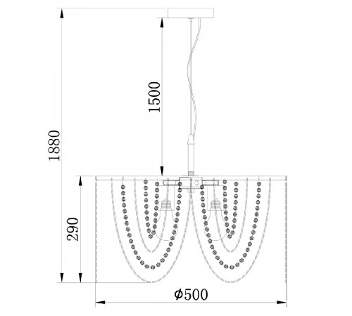 Подвесная люстра Escada Lodore 10173/3S
