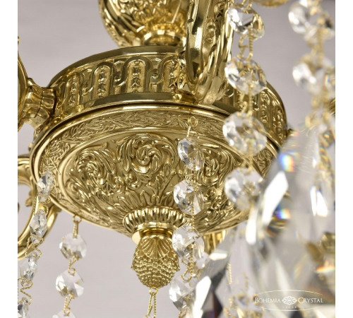 Подвесная люстра Bohemia Ivele Crystal Florence 71101/5/175 A G Подвесная люстра Bohemia Ivele Crystal Florence 71101/5/175 A G