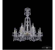 Подвесная люстра Bohemia Ivele Crystal 1402/8+4/240/XL-77 G