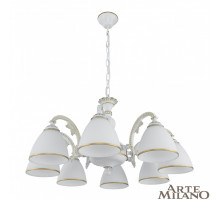 Подвесная люстра Arte Milano 340837/8 WT+G