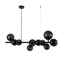Подвесная люстра Indigo Molecola 11018/10P Black V000196