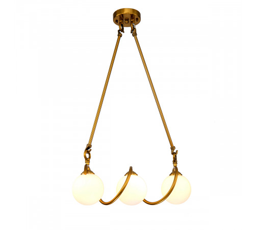 Подвесная люстра Delight Collection KG1212P-3 brass