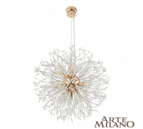 Подвесная люстра Arte Milano 74398.D500.H550.G9.12 G Подвесная люстра Arte Milano 74398.D500.H550.G9.12 G