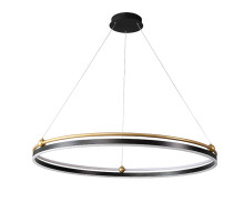Подвесная люстра Crystal Lux FERNANDO SP88W LED BLACK/GOLD
