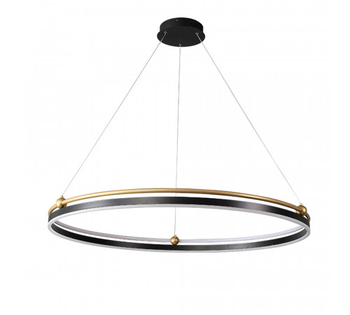 Подвесная люстра Crystal Lux FERNANDO SP88W LED BLACK/GOLD Подвесная люстра Crystal Lux FERNANDO SP88W LED BLACK/GOLD