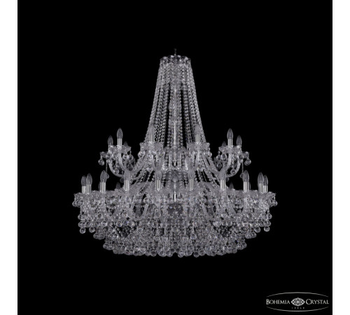 Подвесная люстра Bohemia Ivele Crystal 1409/20+10/400/2d Ni Подвесная люстра Bohemia Ivele Crystal 1409/20+10/400/2d Ni