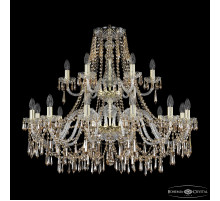 Подвесная люстра Bohemia Ivele Crystal 1403/12+6/360/2d G R721