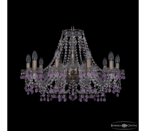 Подвесная люстра Bohemia Ivele Crystal 1410/10/240 Pa V7010 Подвесная люстра Bohemia Ivele Crystal 1410/10/240 Pa V7010