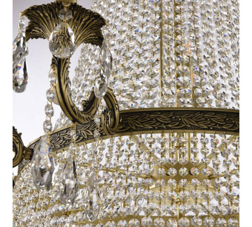 Подвесная люстра Bohemia Ivele Crystal AL2111H201/20+10/160OL/2D AGB Подвесная люстра Bohemia Ivele Crystal AL2111H201/20+10/160OL/2D AGB