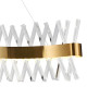 Подвесная люстра Natali Kovaltseva Halos LED LAMPS 81357 GOLD SATIN