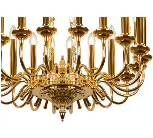 Подвесная люстра iLamp Louvre MD8551-20 GD
