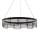 Подвесная люстра Delight Collection Stratos D8825P/L black/smoky