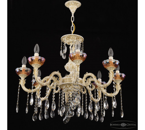Подвесная люстра Bohemia Ivele Crystal AL79101/8/250 A WMG P Shampan/M-1G Подвесная люстра Bohemia Ivele Crystal AL79101/8/250 A WMG P Shampan/M-1G