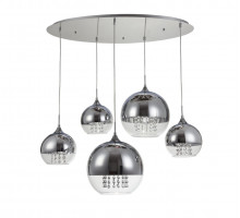 Подвесная люстра Maytoni Fermi P140-PL-170-5-N