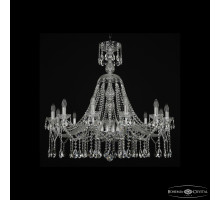 Подвесная люстра Bohemia Ivele Crystal 1413/12/360/XL-100 Ni