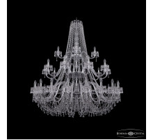 Подвесная люстра Bohemia Ivele Crystal 1410/20+10+5/530/3d Ni V0300