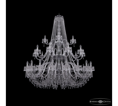 Подвесная люстра Bohemia Ivele Crystal 1410/20+10+5/530/3d Ni V0300 Подвесная люстра Bohemia Ivele Crystal 1410/20+10+5/530/3d Ni V0300