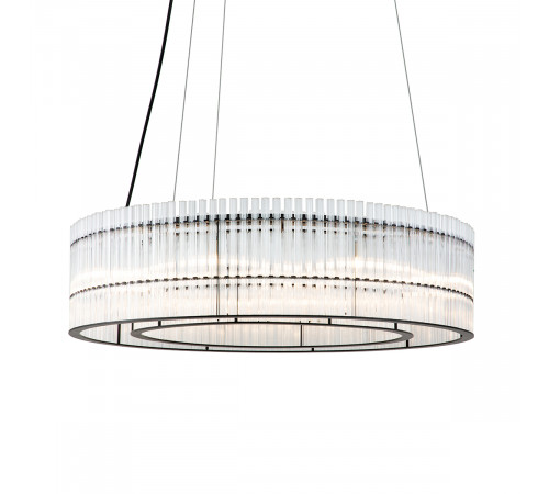Подвесная люстра Delight Collection 771198 (KM1293P-8) black/clear Подвесная люстра Delight Collection 771198 (KM1293P-8) black/clear