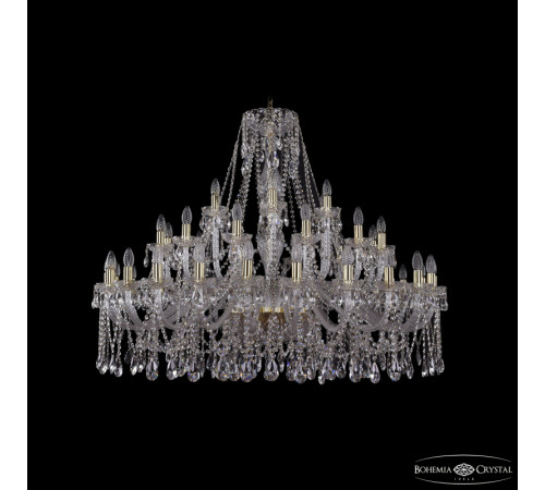 Подвесная люстра Bohemia Ivele Crystal 1413/24+12+6/460 G Подвесная люстра Bohemia Ivele Crystal 1413/24+12+6/460 G