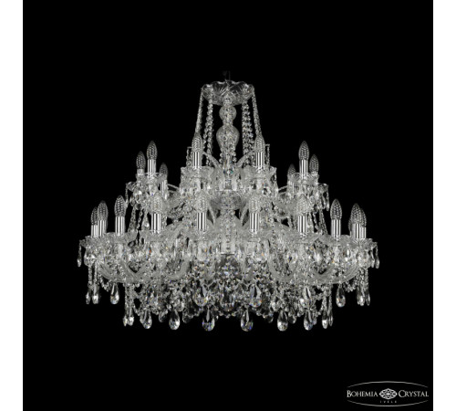Подвесная люстра Bohemia Ivele Crystal 1411/20+10/360/2d Ni Подвесная люстра Bohemia Ivele Crystal 1411/20+10/360/2d Ni