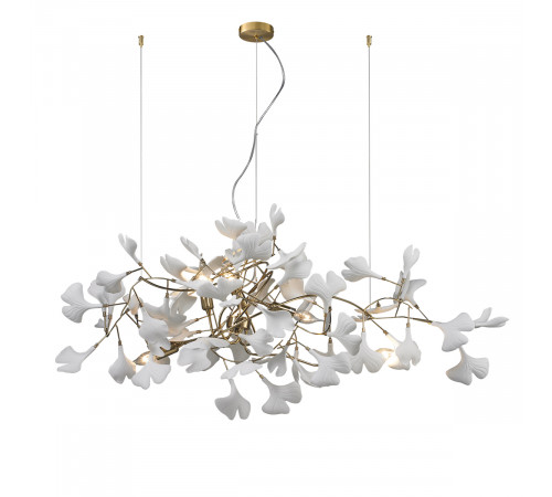 Подвесная люстра Delight Collection 10881P/L1000 gold/white Подвесная люстра Delight Collection 10881P/L1000 gold/white