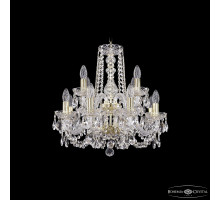 Подвесная люстра Bohemia Ivele Crystal 1402/8+4/160/2d G