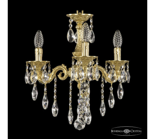 Подвесная люстра Bohemia Ivele Crystal Florence 71101/3/125 B G Подвесная люстра Bohemia Ivele Crystal Florence 71101/3/125 B G