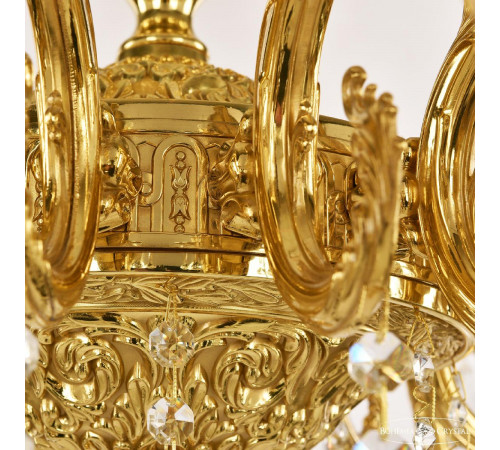 Подвесная люстра Bohemia Ivele Crystal Florence 71201/16/360 B G Подвесная люстра Bohemia Ivele Crystal Florence 71201/16/360 B G