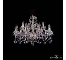 Подвесная люстра Bohemia Ivele Crystal 1413/10+5/300 G Balls