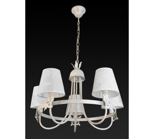 Подвесная люстра Toplight Della TL5670D-05WG Подвесная люстра Toplight Della TL5670D-05WG