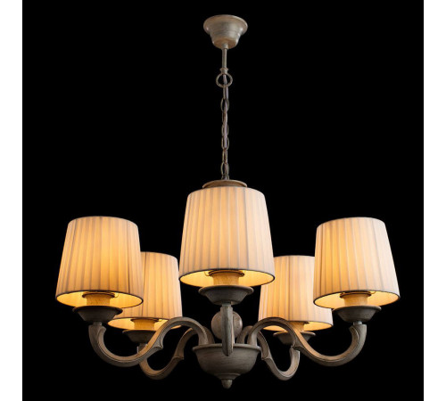 Подвесная люстра Arte Lamp Alba A9395LM-5WG Подвесная люстра Arte Lamp Alba A9395LM-5WG