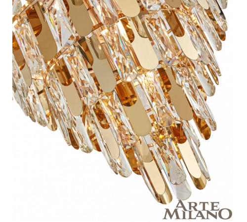 Подвесная люстра Arte Milano 25388.D600.H520.E14.11 G Подвесная люстра Arte Milano 25388.D600.H520.E14.11 G