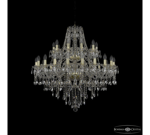 Подвесная люстра Bohemia Ivele Crystal 1415/20+10/360/2d G Подвесная люстра Bohemia Ivele Crystal 1415/20+10/360/2d G