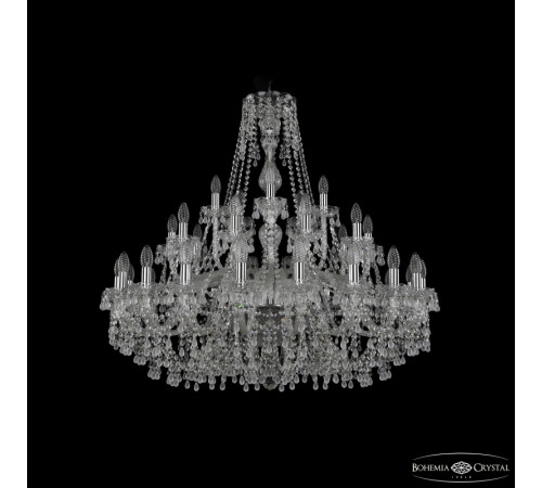 Подвесная люстра Bohemia Ivele Crystal 1410/20+10+5/360 Ni V0300