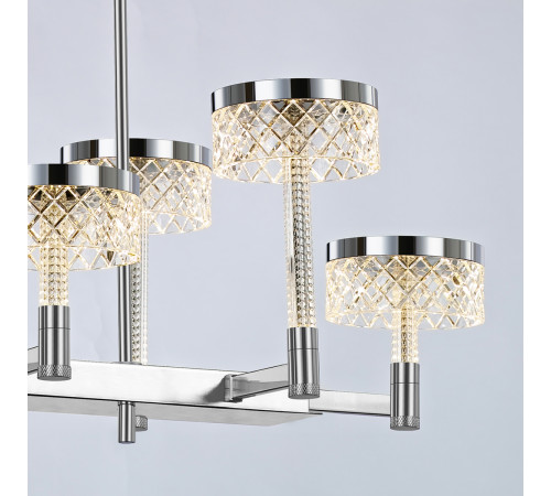 Подвесная люстра Delight Collection MD21020075 MD21020075-8B chrome Подвесная люстра Delight Collection MD21020075 MD21020075-8B chrome