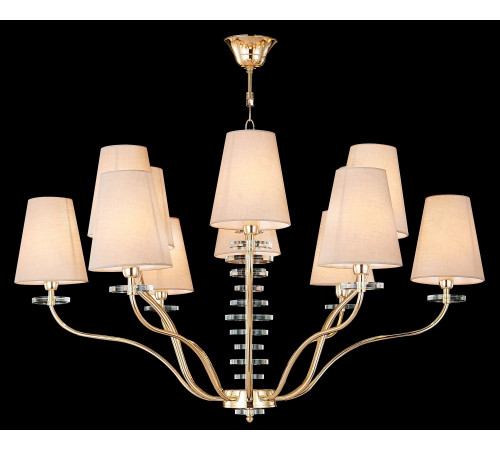 Подвесная люстра Crystal Lux ARMANDO SP6+6 GOLD