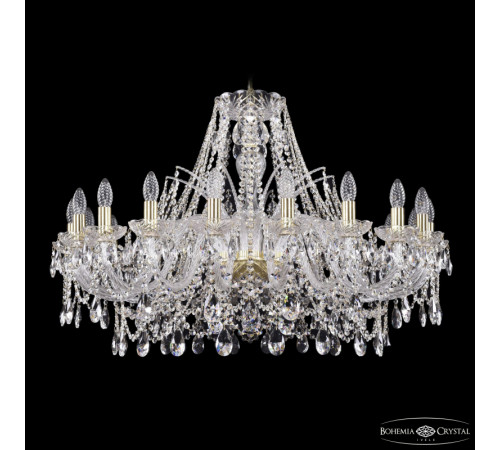 Подвесная люстра Bohemia Ivele Crystal 1411/20/360 G Подвесная люстра Bohemia Ivele Crystal 1411/20/360 G