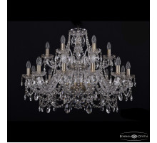 Подвесная люстра Bohemia Ivele Crystal 1411/12+6/300/2d Pa