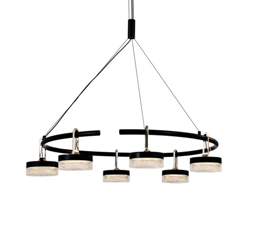 Подвесная люстра Delight Collection P0855-6C black