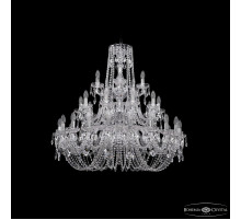 Подвесная люстра Bohemia Ivele Crystal 1402/20+10+5/360/3d Ni