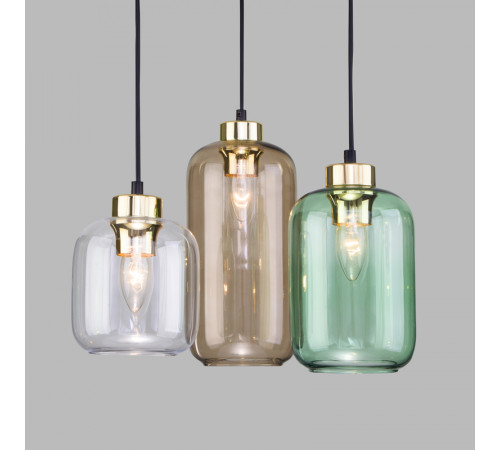 Подвесная люстра TK Lighting Marco 3325 Marco Green