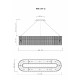 Подвесная люстра Divinare Felis 6005/17 SP-12