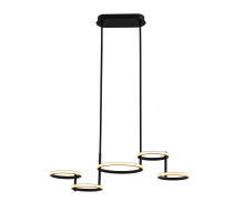 Подвесная люстра DeLight Collection MD20001002-5A matt black