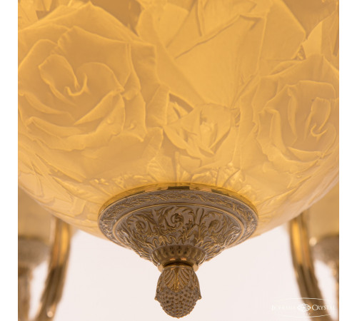 Подвесная люстра Bohemia Ivele Crystal Florence 71203P/8/210 GW P1 U Rose